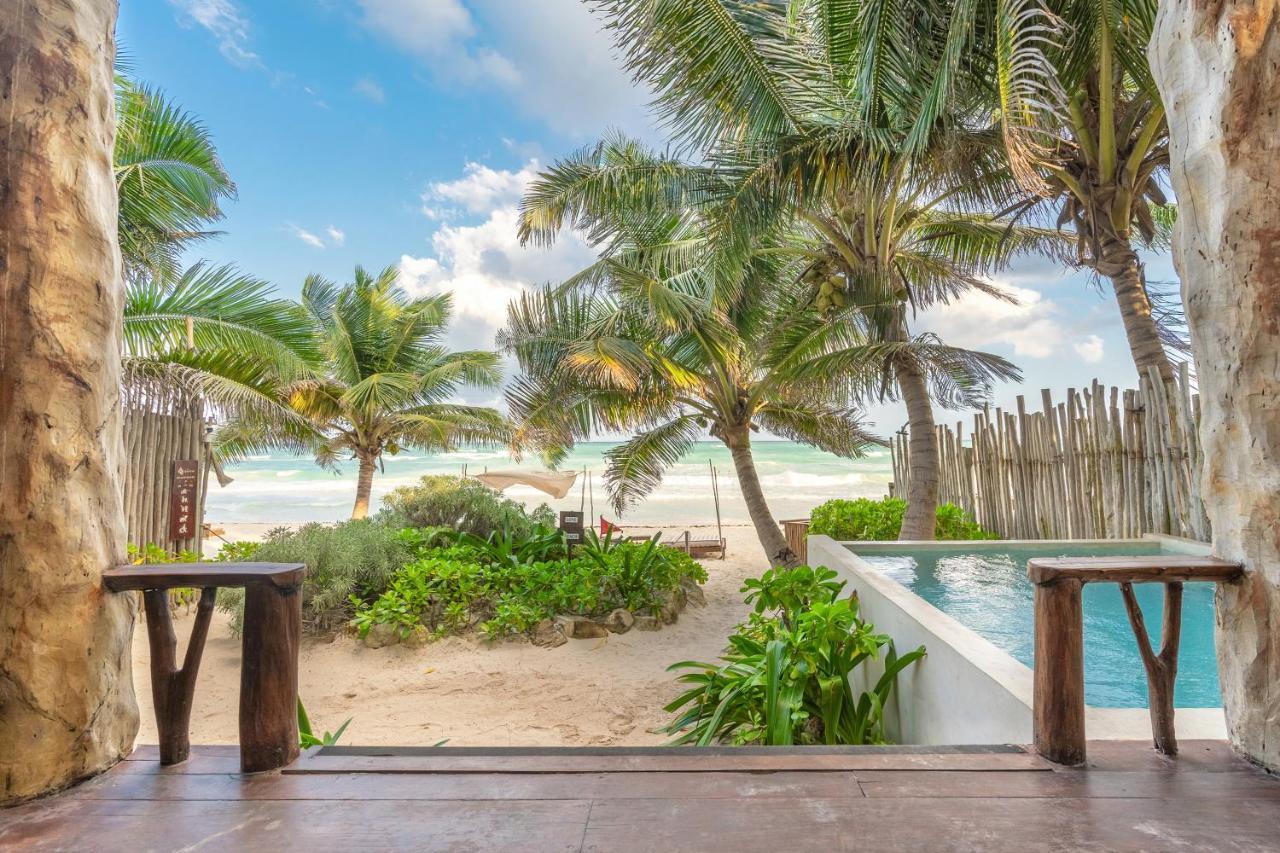 Casa Ganesh Tulum-Beachfront Hotel By Ahau Collection Buitenkant foto